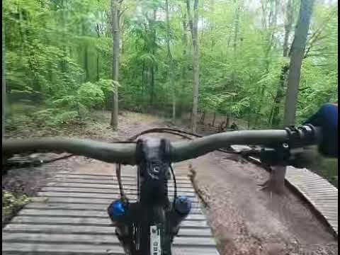 Flowtrail Stromberg - alle Strecken .. im Regen