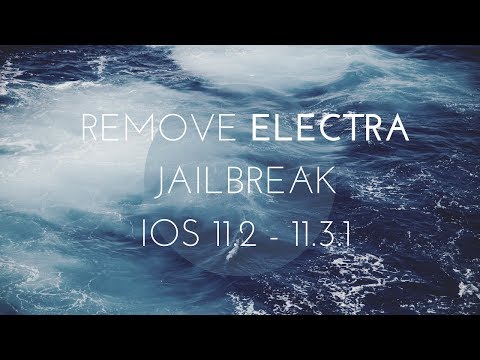 How to unjailbreak IOS 11.2 - 11.3.1 | Delectra