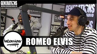 Roméo Elvis - Interview : La Belgique,Son Statut,La Weed,La Scène..(Live des studios de Generations)