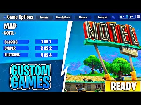  - custom matchmaking in fortnite