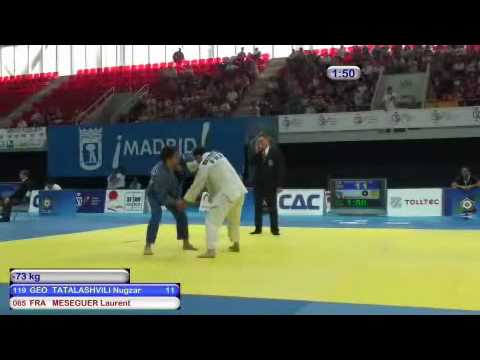 [-73 kg]: 1/32 FINAL TATALASHVILI Nugzari  (Geo) - MESEGUER Laurent  (Fra)