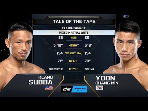 Yoon Chang-min vs Keanu Subba full fight