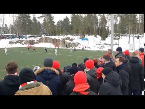 NuPS - HIFK 6.3.2015 eka vaarallinen tilanne
