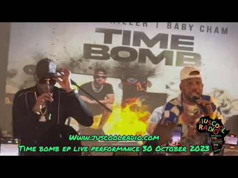 CHAM AND BOUNTY KILLER 2023 LONDON LIVE PERFORMANCE TIMEBOMB EP WWW.JUSCOOLRADIO.COM @juscoolradio