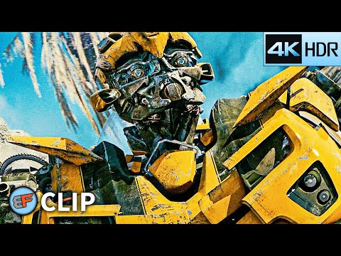 Twins vs Devastator - Bumblebee vs Rampage | Transformers Revenge of the Fallen (2009) IMAX 4K HDR