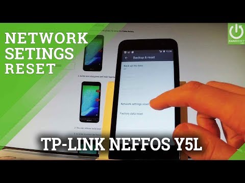 Reset Network Settings in TP-LINK Neffos Y5L - Restore Network