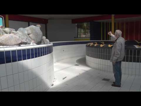 Oud-zwemleraar bezoekt verlaten spookzwembad Hoofddorp