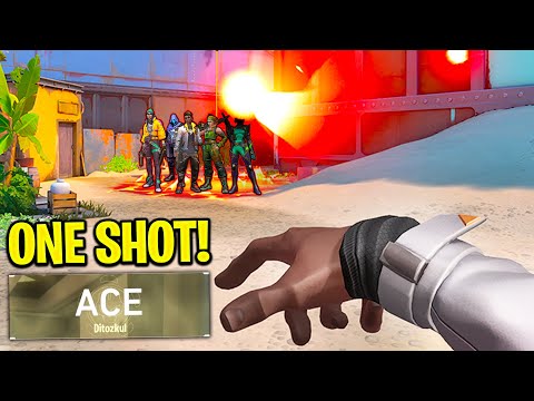 Players show how to ONE-SHOT an ENTIRE TEAM! - Valorant