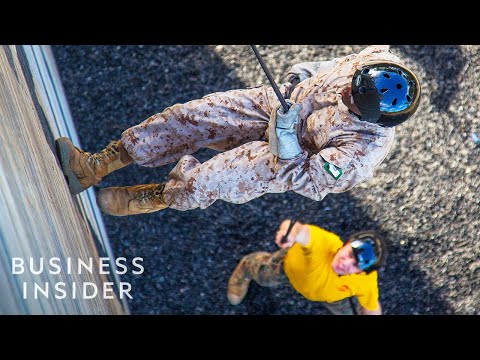How Marine Recruits Battle Their Fear Of Heights At Boot Camp