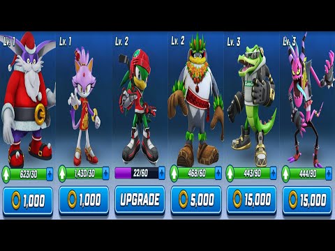 Sonic Forces New Season (50) - Play With Low Level Runners - Level 1 to 3 - Android Gameplay 3D