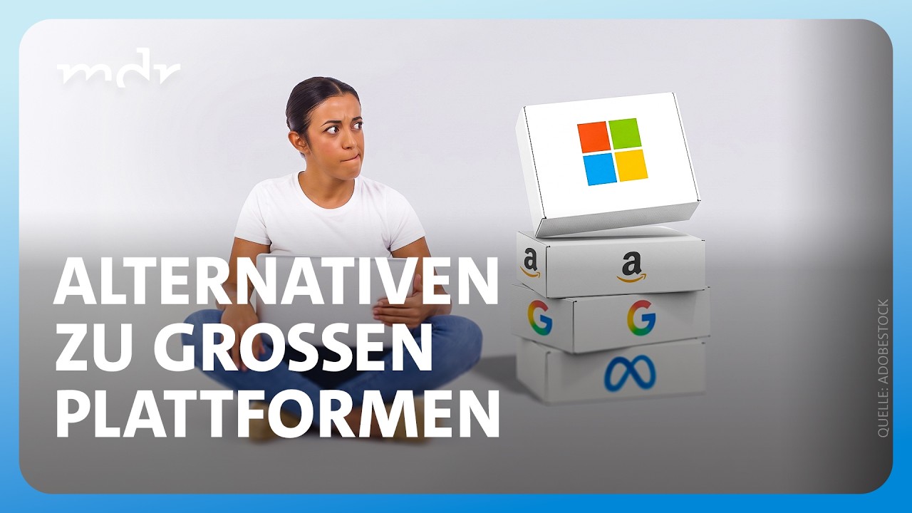 Welche Alternativen gibt es zu Microsoft, Google & Co? | MEDIEN 360G | MDR