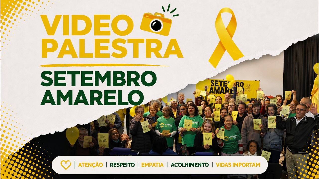 Conscientização com Palestra e Cinema no Mês Setembro Amarelo