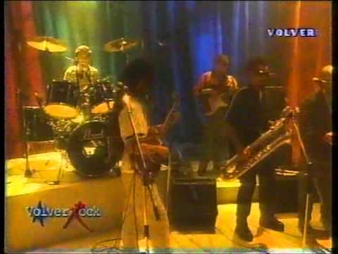 Los Cafres   Pobre angelito Vivo Volver Rock vhs)