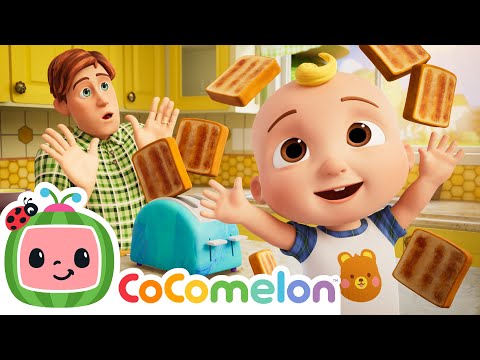 The Kitchen Dance with Dad & JJ | Let's Move with CoComelon Nursery Rhymes & Kids Songs