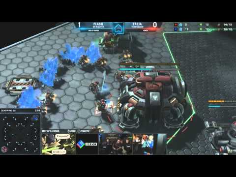 HomeStory Cup X SC2 - Semifinals - Flash vs Taeja
