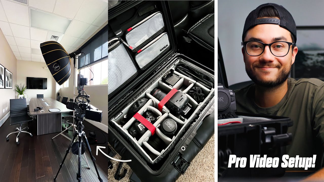Updated Professional Videographer Setup! Gear + Client Shoot BTS + Examples.
