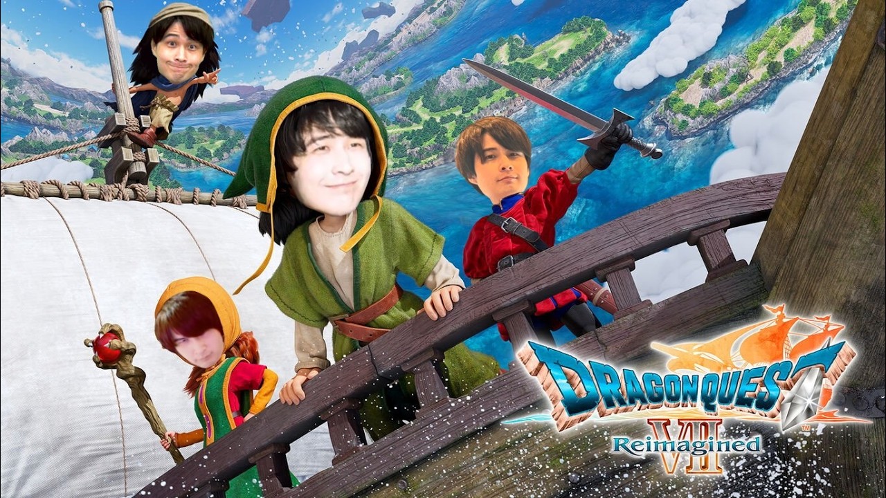 ＃４【DQ7 Reimagined】ナウマンのドラクエ７初見プレイ　※ネタバレ注意