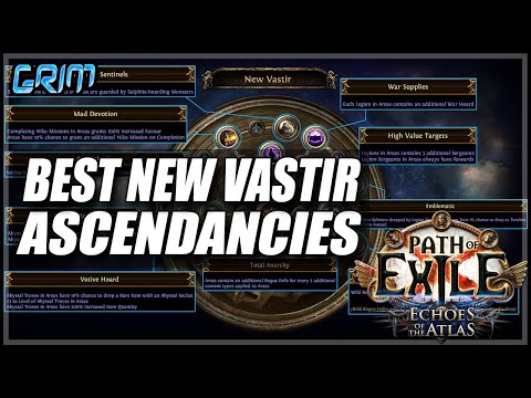 [PoE 3.13] The Best New Vastir Ascendancies For Currency!