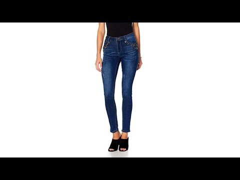 LaBellum by Hillary Scott Embellished Skinny Jean