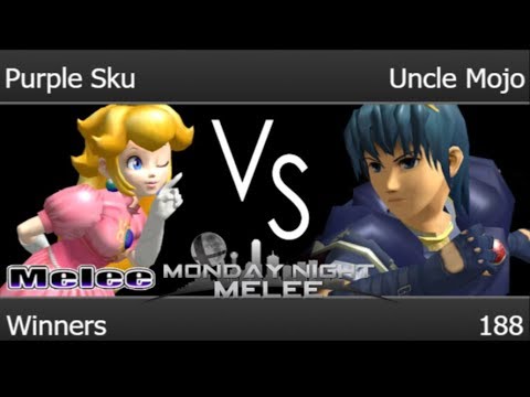 MNM 188 - Purple Sku (Peach) vs FX | Uncle Mojo (Marth, Fox) Winners - Melee