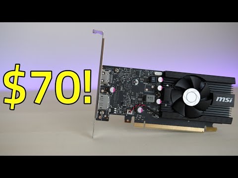Is A $70 Graphics Card Worth It? -- MSI GT 1030 Review &amp; Benchmarks!