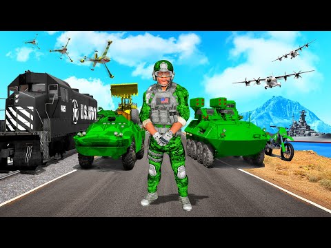Collecting NEW Military Vehicles in GTA 5!