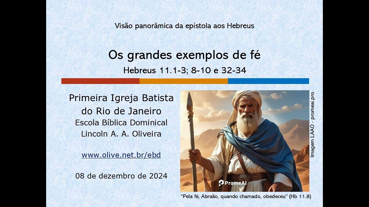 Os grandes exemplos de fé