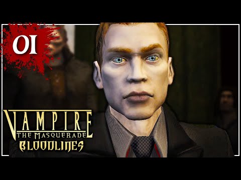 Vampiric Embrace - Let's Play Vampire: The Masquerade - Bloodlines Part 1 Blind Toreador Gameplay