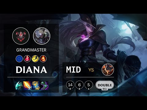 Diana Mid vs Rumble - EUW Grandmaster Patch 11.4
