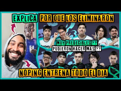 MR CHOCO EXPLICA POR QUÉ ELIMINARON A BEASTCOAST 😱🔥 NOPING ENTRENA 24/7 🤯😵