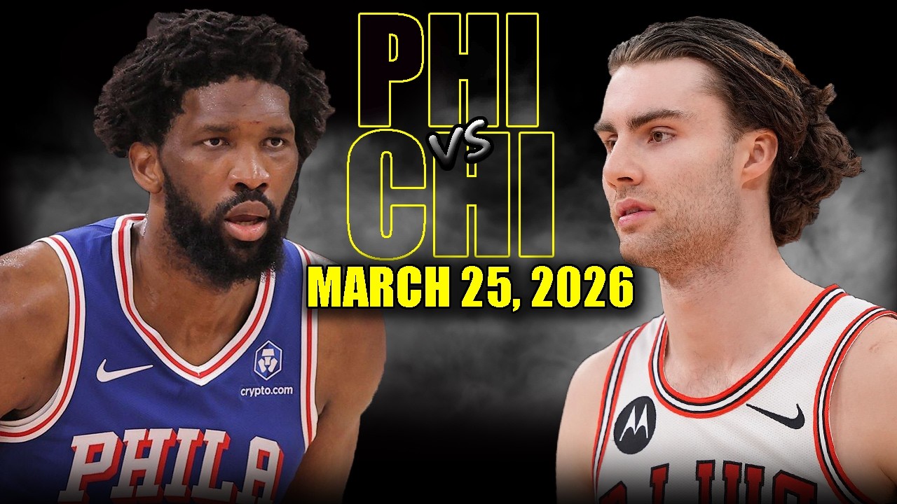 3월26일 필라델피아 시카고 NBA 하이라이트