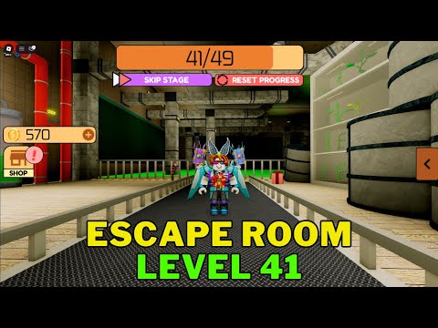 Escape Room Roblox Level 41 | Roblox 🔓 Escape Room Guide
