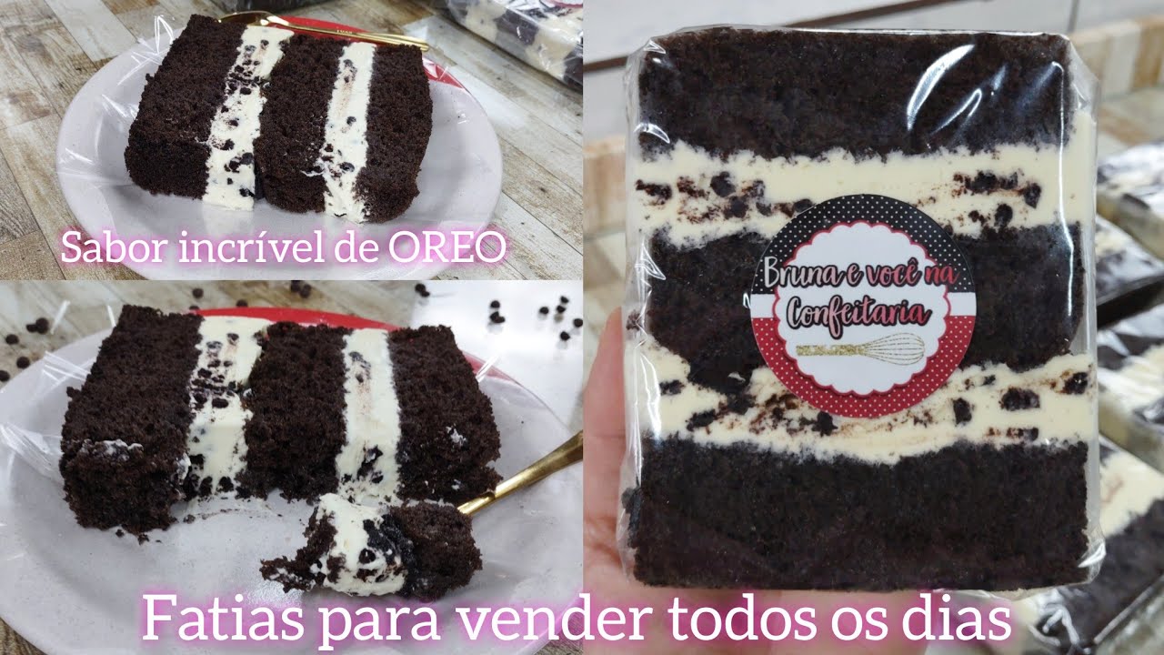 OS CLIENTES ENLOUQUECEM COM ESSAS FATIAS GOURMET/ SLICE  DE OREO COM SABOR INCRÍVEL/ FAÇA E VENDA