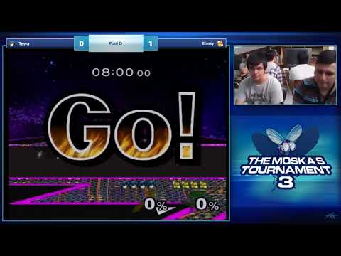 The Moska's 3 SSBM - Tewa (Marth) vs Blassy (Fox) - Pools