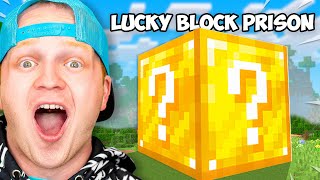 Minecraft But I Escape Lucky Block Prison