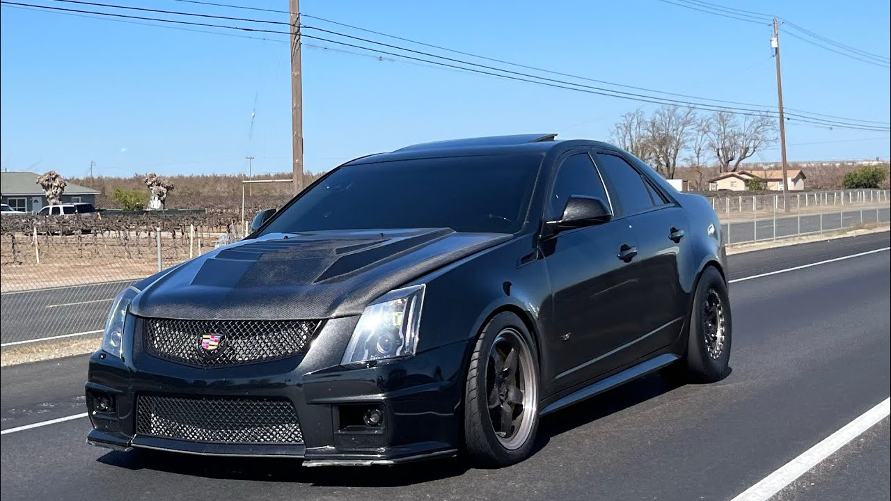 CTS-V vs tesla plaid