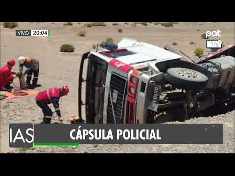 Trágico accid3nte en ruta Uyuni-Potosí: camión aplasta a conductor