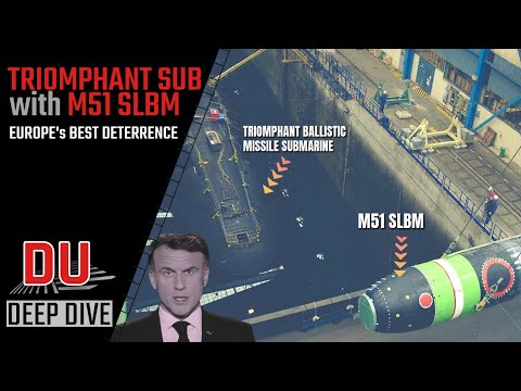 M51 SLBM armed Triomphant submarine | Russia won't dare !