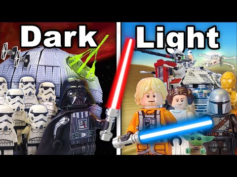 I started the Biggest LEGO Star Wars Battle...