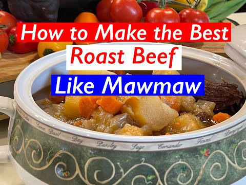 Roast Beef | Classic Southern Recipe | Faye Thompson