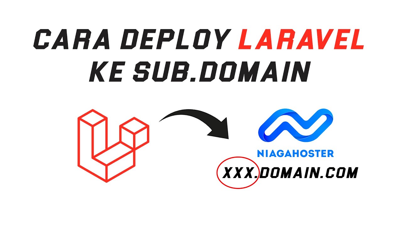 CARA DEPLOY/HOSTING PROJECT LARAVEL KE SUBDOMAIN 2024