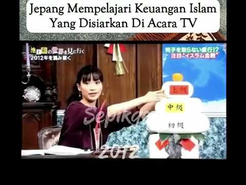 tv Jepang membahas ilmu Islam persoalan riba 👍