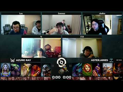 (Dota2) Azure Ray VS Aster.Aries - Game 1 Highlights (DPC CN 2023 Tour 3: Division I)