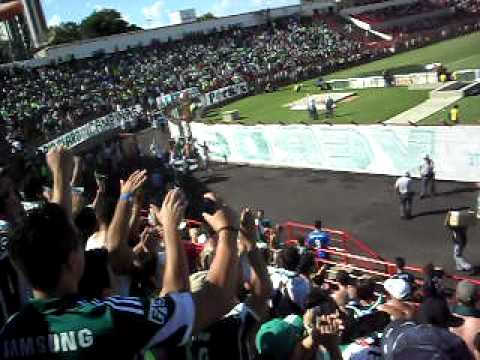 Mogi Mirim x Palmeiras - Paulistão 2011 - Hino Cantado Pela Mancha....