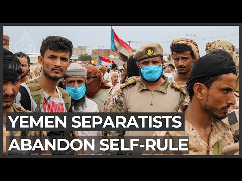 Yemen separatists abandon self-rule but peace deal doubts remain