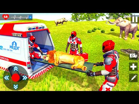 Animals rescue game doctor robot 3d - android gameplay