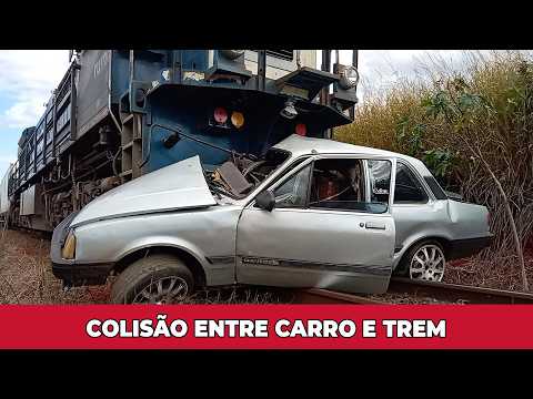 MOTORISTA MORRE APÓS COLISÃO COM TREM ENTRE APUCARANA E CALIFÓRNIA