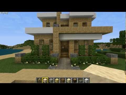 Modern house project minecraft Modern house project minecraft