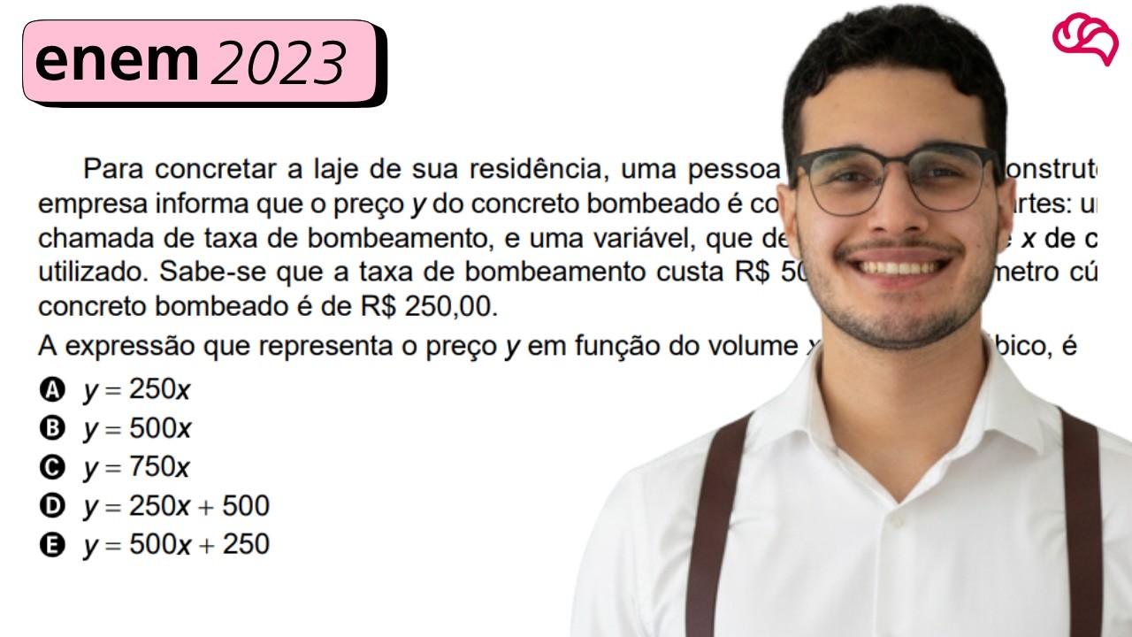 Resolução em Vídeo — Questão 162 ENEM 2023