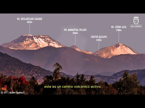 Realizarán simulacro volcánico el 7 de septiembre | 24 Horas TVN - Red Maule